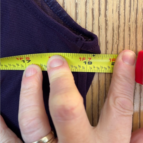 Apt. 9 Frilly Tank in Purple - Picture 8 of 9